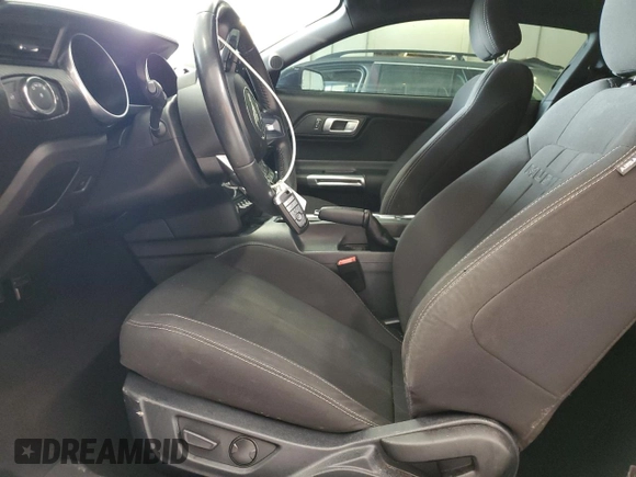 2021 Ford Mustang EcoBoost with VIN 1FA6P8TH8M5121704, listed as a Copart auction lot 60731115 with 44,691 mi miles and Salvage title. Bid and sale history available at DreamBid. Image 7.
