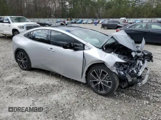 2024 Toyota Prius LE with VIN JTDACAAUXR3022909, listed as a Copart auction lot 46940415 with 0 mi miles and Salvage Title. Bid and sale history available at carsss.com. Image 4.