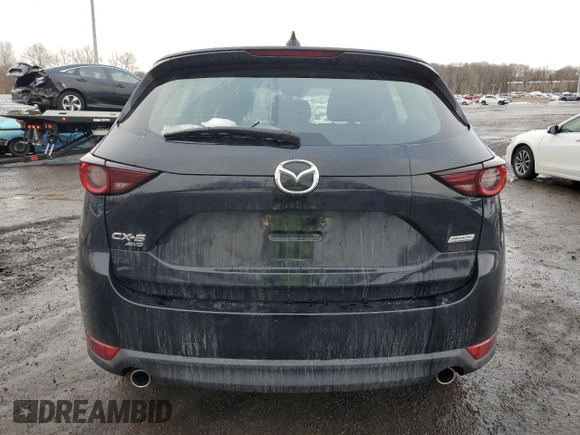 2019 Mazda CX-5 Sport with VIN JM3KFBBM7K0633737, listed as a Copart auction lot 45170645 with 76,023 mi miles and Salvage Title. Bid and sale history available at DreamBid. Image 6.