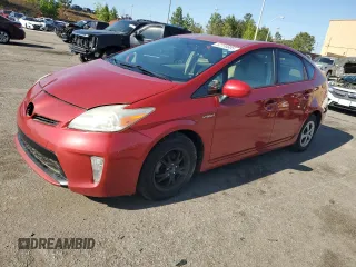 2012 Toyota Prius One with VIN JTDKN3DU9C5488249, listed as a Copart auction lot 52759895 with 192,067 mi miles and Clean Title. Bid and sale history available at carsss.com. Image 1.