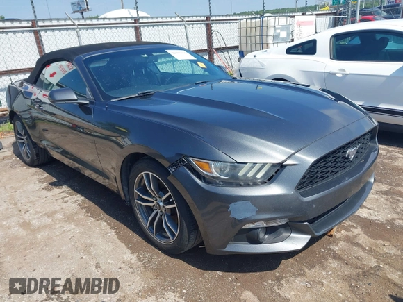 2016 Ford Mustang EcoBoost Premium with VIN 1FATP8UH4G5304605, listed as a IAAI auction lot 42393334 with 184,295 mi miles and . Bid and sale history available at DreamBid. Image 1.