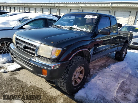 1998 Toyota Tacoma with VIN 4TAWN72N6WZ106014, listed as a Copart auction lot 87767435 with 167,626 mi miles and Salvage Title. Bid and sale history available at DreamBid. Image 1.