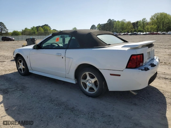 2003 Ford Mustang Deluxe with VIN 1FAFP44463F417060, listed as a Copart auction lot 52182535 with 116,268 mi miles and Clean Title. Bid and sale history available at carsss.com. Image 2.