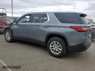 2018 Chevrolet Traverse LS with VIN 1GNERFKW2JJ241836, listed as a Copart auction lot 53277465 with 72,352 mi miles and Salvage Title. Bid and sale history available at carsss.com. Image 2.