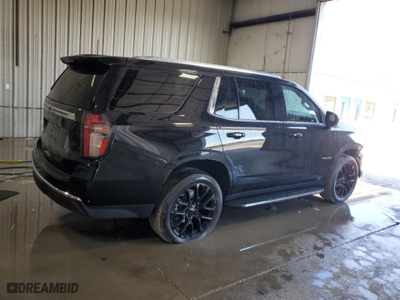2023 Chevrolet Tahoe LS with VIN 1GNSKMKD7PR507243, listed as a Copart auction lot 69974614 with 20,191 mi miles and Salvage Title. Bid and sale history available at carsss.com. Image 3.