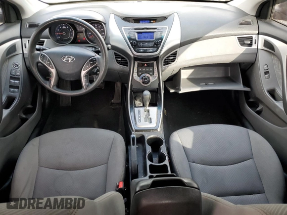 2013 Hyundai Elantra GLS with VIN 5NPDH4AE3DH275138, listed as a Copart auction lot 47889945 with 174,925 mi miles and Salvage title. Bid and sale history available at DreamBid. Image 8.