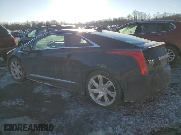 2014 Cadillac ELR z VIN 1G6RN1E41EU601933, wystawiony jako Copart lot #42366025 z przebiegiem 71 705 mil mil oraz Szkody całkowita. Historia ofert i sprzedaży dostępna na DreamBid. Obrazek 2.
