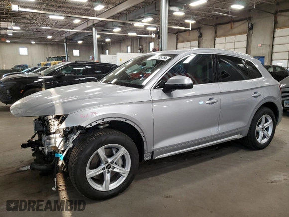 2024 Audi Q5 Premium with VIN WA1ABAFY1R2094807, listed as a Copart auction lot 72709184 with 2,632 mi miles and Salvage Title. Bid and sale history available at carsss.com. Image 1.
