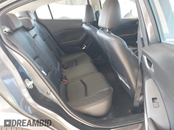 2014 Mazda 3 i Grand Touring with VIN JM1BM1W76E1174860, listed as a IAAI auction lot 42095053 with 44,727 mi miles and . Bid and sale history available at DreamBid. Image 8.