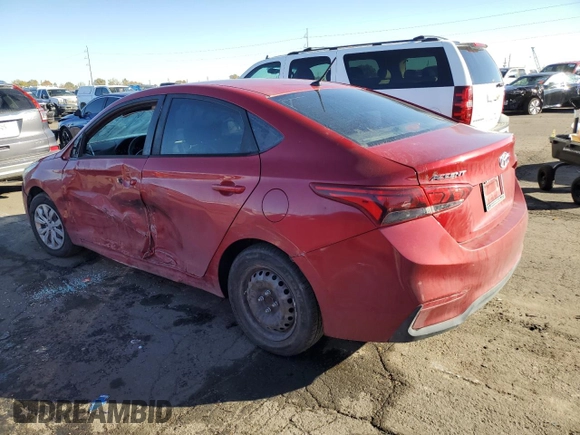 2018 Hyundai Accent SEL with VIN 3KPC24A31JE033251, listed as a Copart auction lot 80338594 with 87,847 mi miles and Salvage Title. Bid and sale history available at carsss.com. Image 2.