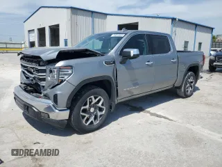 2023 GMC Sierra 1500 SLT с VIN 3GTUUDEDXPG241062, выставлен на аукционе Copart как лот 56848665 с пробегом 46 386 миль миль и Списание • Salvage title. История ставок и продаж доступна на DreamBid. Изображение 1.