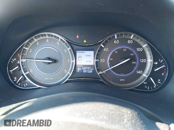2017 Infiniti QX80 with VIN JN8AZ2NE8H9152064, listed as a IAAI auction lot 41356239 with 100,747 mi miles and . Bid and sale history available at DreamBid. Image 7.