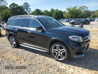 2017 Mercedes-Benz GLS 550 z VIN 4JGDF7DE9HA771623, wystawiony jako Copart lot #55745455 z przebiegiem Nie podano mil oraz Szkoda całkowita • Salvage title. Historia ofert i sprzedaży dostępna na DreamBid. Obrazek 4.
