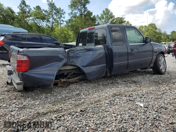 2003 Ford Ranger with VIN 1FTZR44V03PB03182, listed as a Copart auction lot 58736475 with 238,277 mi miles and Salvage title. Bid and sale history available at DreamBid. Image 3.