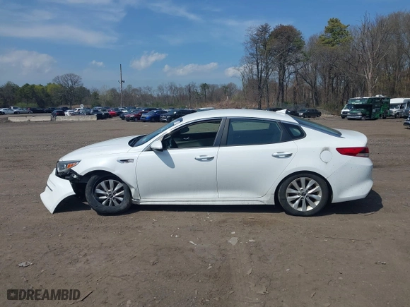 2017 Kia Optima LX with VIN 5XXGT4L35HG123998, listed as a IAAI auction lot 42106154 with 114,092 mi miles. Bid and sale history available at carsss.com. Image 13.