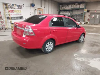 2008 Chevrolet Aveo LS with VIN KL1TD56618B041867, listed as a IAAI auction lot 42208722 with 133,667 mi miles and . Bid and sale history available at DreamBid. Image 4.