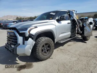 2022 Toyota Tundra SR5 with VIN 5TFLA5DA0NX048123, listed as a Copart auction lot 51074685 with 24,982 mi miles and Salvage title. Bid and sale history available at DreamBid. Image 1.