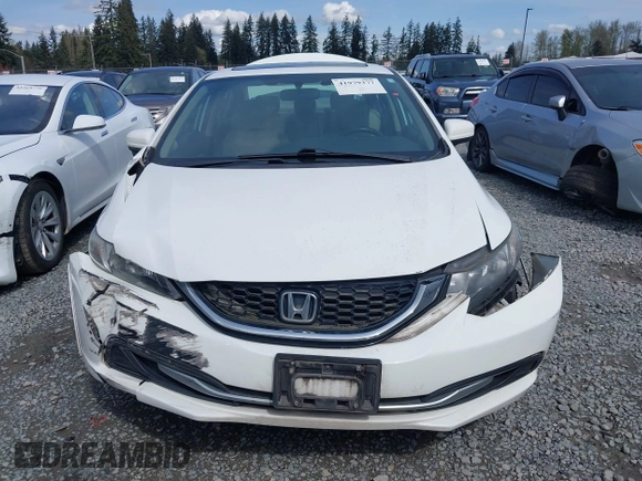 2014 Honda Civic Sedan EX with VIN 19XFB2F83EE219756, listed as a IAAI auction lot 41979377 with 102,202 mi miles. Bid and sale history available at carsss.com. Image 12.