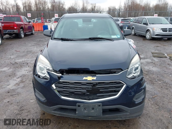 2017 Chevrolet Equinox LS with VIN 2GNALBEK9H1586450, listed as a IAAI auction lot 41938530 with 116,119 mi miles and . Bid and sale history available at DreamBid. Image 12.