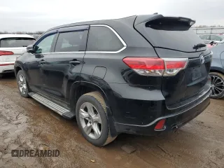 2015 Toyota Highlander Hybrid Limited with VIN 5TDDCRFH5FS009695, listed as a Copart auction lot 35913983 with 327,955 mi miles. Bid and sale history available at carsss.com. Image 2.
