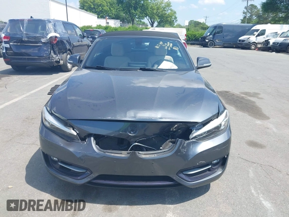 2016 BMW 2 Series 228i xDrive with VIN WBA1L9C50GV324910, listed as a IAAI auction lot 42153692 with 48,785 mi miles and . Bid and sale history available at DreamBid. Image 12.