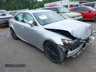 2014 Lexus IS 250 with VIN JTHCF1D27E5014998, listed as a IAAI auction lot 42390537 with 98,219 mi miles and . Bid and sale history available at DreamBid. Image 1.