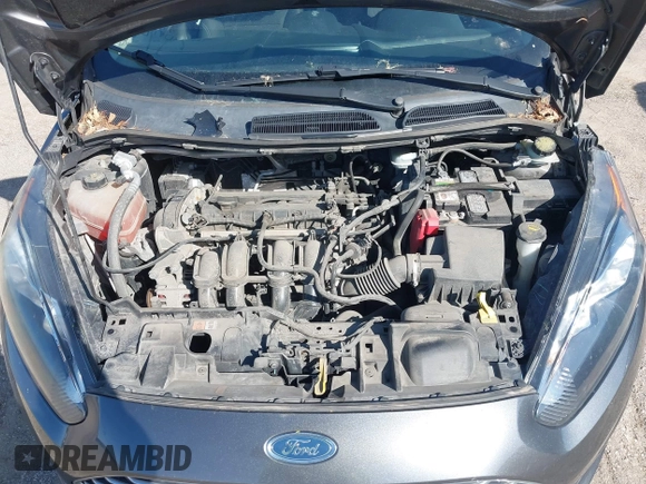 2017 Ford Fiesta SE with VIN 3FADP4BJ0HM117117, listed as a IAAI auction lot 41983052 with 99,186 mi miles. Bid and sale history available at carsss.com. Image 10.