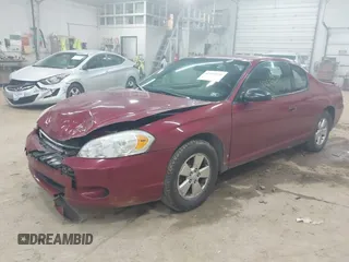2006 Chevrolet Monte Carlo LT 3.5L с VIN 2G1WM15KX69217920, выставлен на аукционе IAAI как лот 42325050 с пробегом 199 504 миль миль и . История ставок и продаж доступна на DreamBid. Изображение 2.