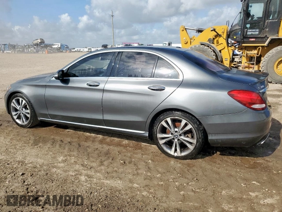2017 Mercedes-Benz C 300 with VIN 55SWF4JB9HU218627, listed as a Copart auction lot 57801925 with Not provided miles and Clean title. Bid and sale history available at DreamBid. Image 2.