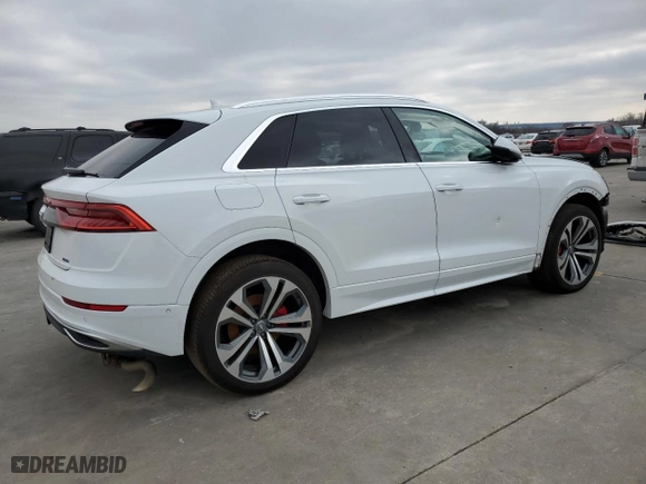 2019 Audi Q8 Prestige with VIN WA1CVAF16KD045762, listed as a Copart auction lot 36052363 with 0 mi miles. Bid and sale history available at carsss.com. Image 3.