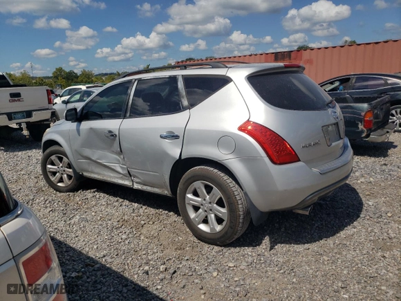 2006 Nissan Murano S with VIN JN8AZ08T86W407194, listed as a Copart auction lot 72197224 with 169,256 mi miles and Salvage Title. Bid and sale history available at carsss.com. Image 2.