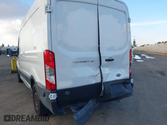 2019 Ford Transit with VIN 1FTYE2CM3KKA07286, listed as a IAAI auction lot 40514524 with 141,215 mi miles. Bid and sale history available at carsss.com. Image 6.