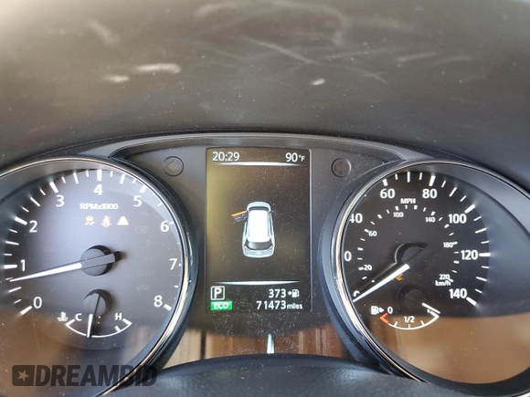 2017 Nissan Rogue SV с VIN 5N1AT2MV3HC749183, выставлен на аукционе Copart как лот 63508855 с пробегом 71 473 миль миль и Списание • Salvage title. История ставок и продаж доступна на DreamBid. Изображение 9.