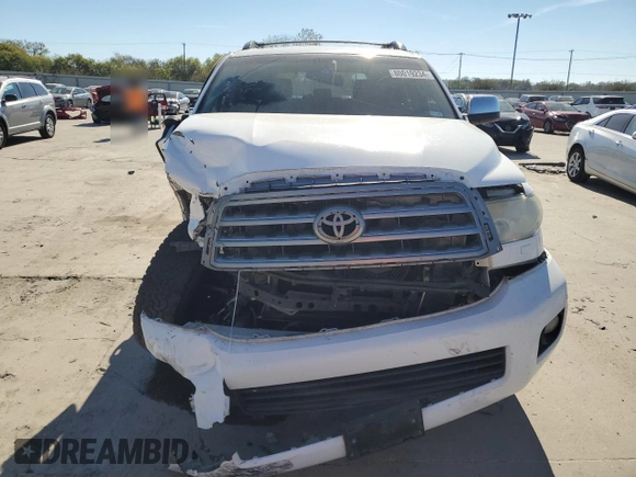 2012 Toyota Sequoia Limited with VIN 5TDJY5G16CS066546, listed as a Copart auction lot 80019234 with 0 mi miles and Salvage Title. Bid and sale history available at carsss.com. Image 5.