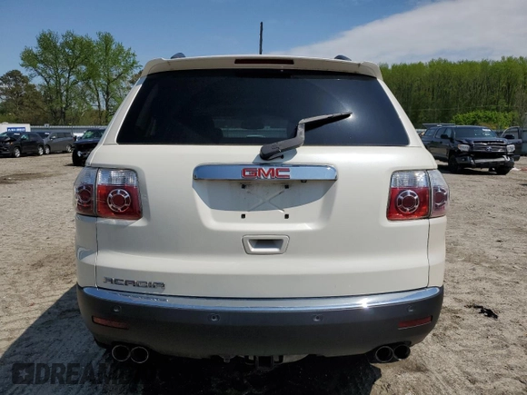 2010 GMC Acadia SLT1 z VIN 1GKLRMED4AJ113245, wystawiony jako Copart lot #51918175 z przebiegiem 116 737 mil mil oraz Czysty tytuł • Clean title. Historia ofert i sprzedaży dostępna na DreamBid. Obrazek 6.