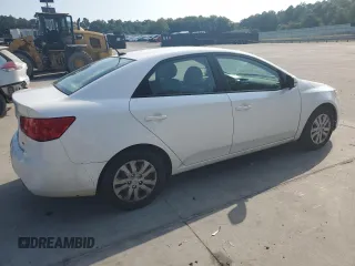 2011 Kia Forte EX with VIN KNAFU4A24B5322892, listed as a Copart auction lot 69071204 with 206,270 mi miles and Salvage Title. Bid and sale history available at carsss.com. Image 3.