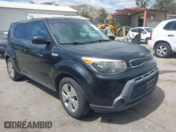2015 Kia Soul with VIN KNDJN2A25F7230909, listed as a IAAI auction lot 41939532 with 59,288 mi miles. Bid and sale history available at carsss.com. Image 1.
