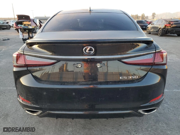 2023 Lexus ES with VIN 58AJZ1B13PU149760, listed as a Copart auction lot 84469574 with 26,183 mi miles and Salvage Title. Bid and sale history available at carsss.com. Image 6.