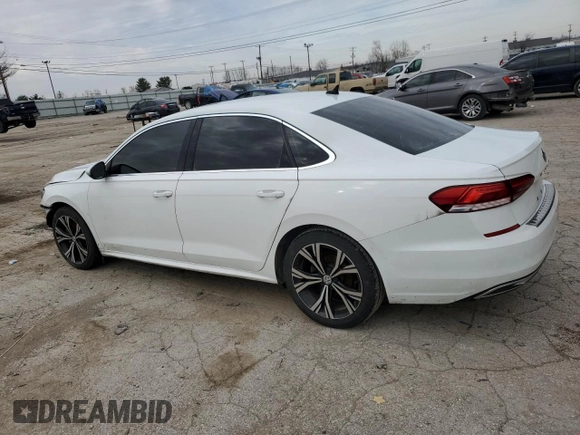 2021 Volkswagen Passat SE with VIN 1VWSA7A32MC009369, listed as a Copart auction lot 45649345 with 115,349 mi miles and Salvage title. Bid and sale history available at DreamBid. Image 2.