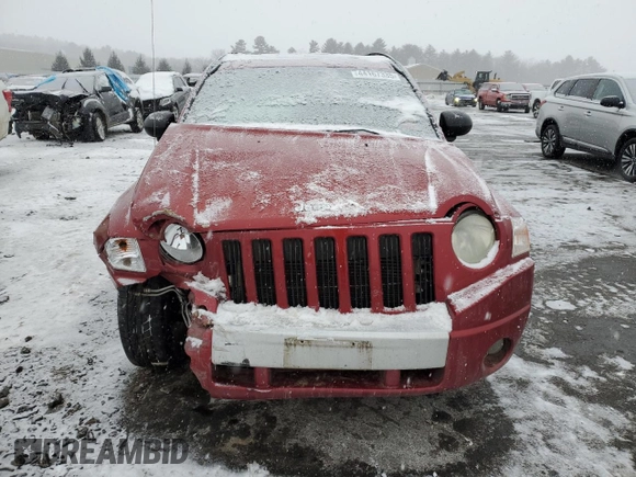 2007 Jeep Compass Limited with VIN 1J8FF57W67D256591, listed as a Copart auction lot 44167335 with 179,456 mi miles and Salvage Title. Bid and sale history available at carsss.com. Image 5.
