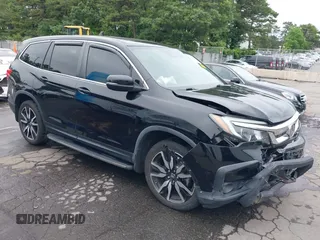 2019 Honda Pilot EX-L with VIN 5FNYF6H54KB051395, listed as a IAAI auction lot 42560075 with 69,268 mi miles and . Bid and sale history available at DreamBid. Image 1.