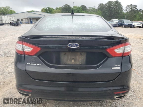2016 Ford Fusion SE with VIN 3FA6P0T92GR397551, listed as a Copart auction lot 51570385 with 65,005 mi miles and Salvage title. Bid and sale history available at DreamBid. Image 6.
