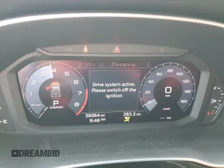 2019 Audi Q3 S line Premium Plus with VIN WA1EECF3XK1071434, listed as a Copart auction lot 58988474 with 36,064 mi miles and Salvage Title. Bid and sale history available at carsss.com. Image 9.