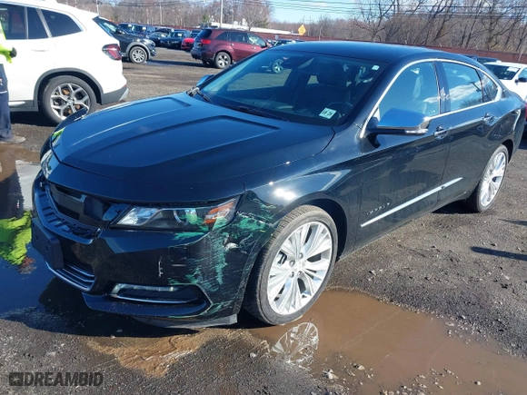 2020 Chevrolet Impala Premier with VIN 1G1105S3XLU115767, listed as a IAAI auction lot 41849228 with 6,818 mi miles. Bid and sale history available at carsss.com. Image 2.