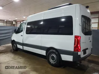 2024 Mercedes-Benz Sprinter Passenger with VIN W1Z4KFHY8RP714396, listed as a Copart auction lot 72368194 with 6,770 mi miles and Clean Title. Bid and sale history available at carsss.com. Image 2.