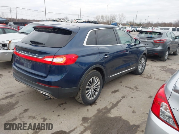 2017 Lincoln MKX Select with VIN 2LMPJ6KR4HBL48808, listed as a IAAI auction lot 41839898 with 90,147 mi miles. Bid and sale history available at carsss.com. Image 4.