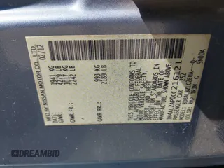 2012 Nissan Altima S z VIN 1N4AL2AP0CC216121, wystawiony jako IAAI lot #42342068 z przebiegiem 145 556 mil mil oraz . Historia ofert i sprzedaży dostępna na DreamBid. Obrazek 9.