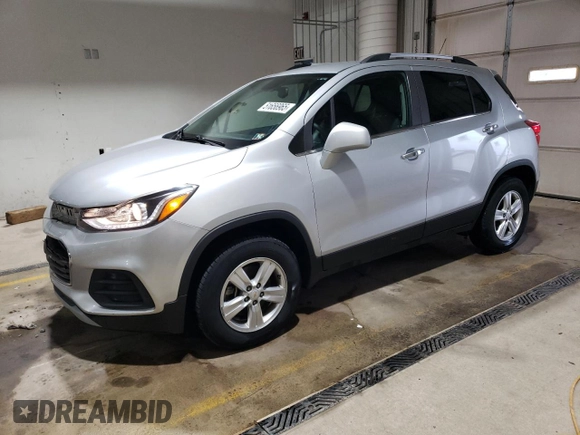 2017 Chevrolet Trax LT with VIN KL7CJPSB0HB223539, listed as a Copart auction lot 51656965 with 79,744 mi miles and Salvage Title. Bid and sale history available at carsss.com. Image 1.