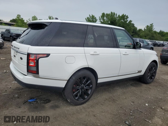 2016 Land Rover Range Rover HSE z VIN SALGS2PF4GA291467, wystawiony jako Copart lot #62479435 z przebiegiem 107 562 mil mil oraz Szkoda całkowita • Salvage title. Historia ofert i sprzedaży dostępna na DreamBid. Obrazek 3.
