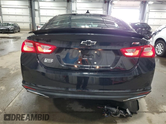 2024 Chevrolet Malibu RS with VIN 1G1ZG5ST4RF213186, listed as a Copart auction lot 47142985 with 8,984 mi miles and Salvage Title. Bid and sale history available at DreamBid. Image 6.